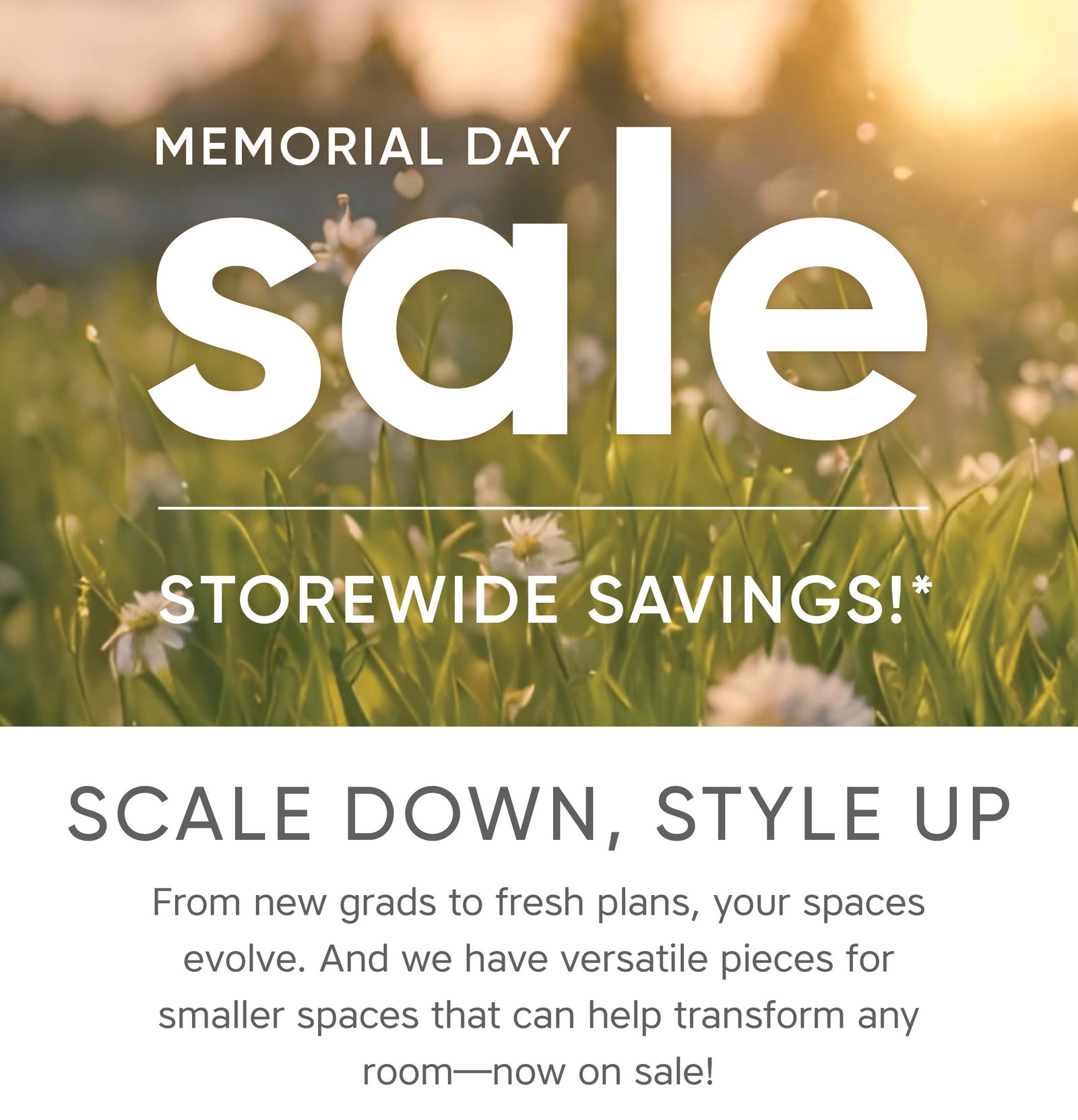 Shop Memorial Day Sale