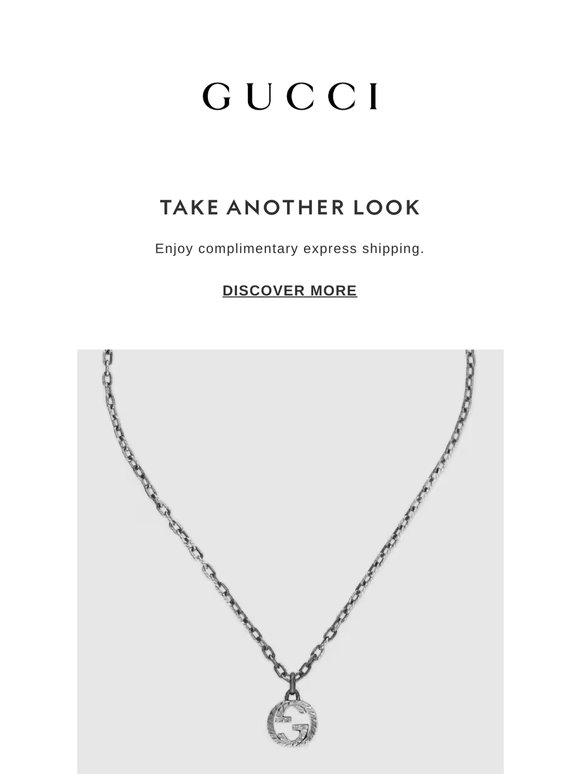 Complimentary express shipping on the Gucci items you viewed