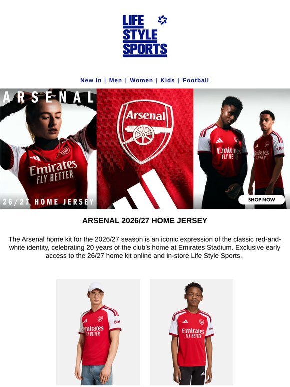 EARLY ACCESS: Arsenal Home 26/27 ⚽