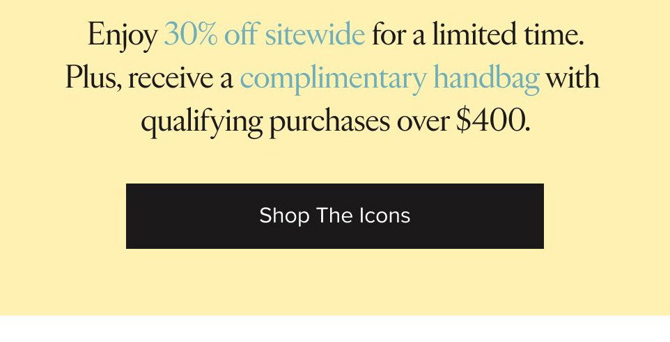 Text about Eric Javits' fedora designs and a promotion for 30% off sitewide.