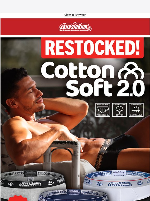Finally back ☁️ CottonSoft 2.0 35% off