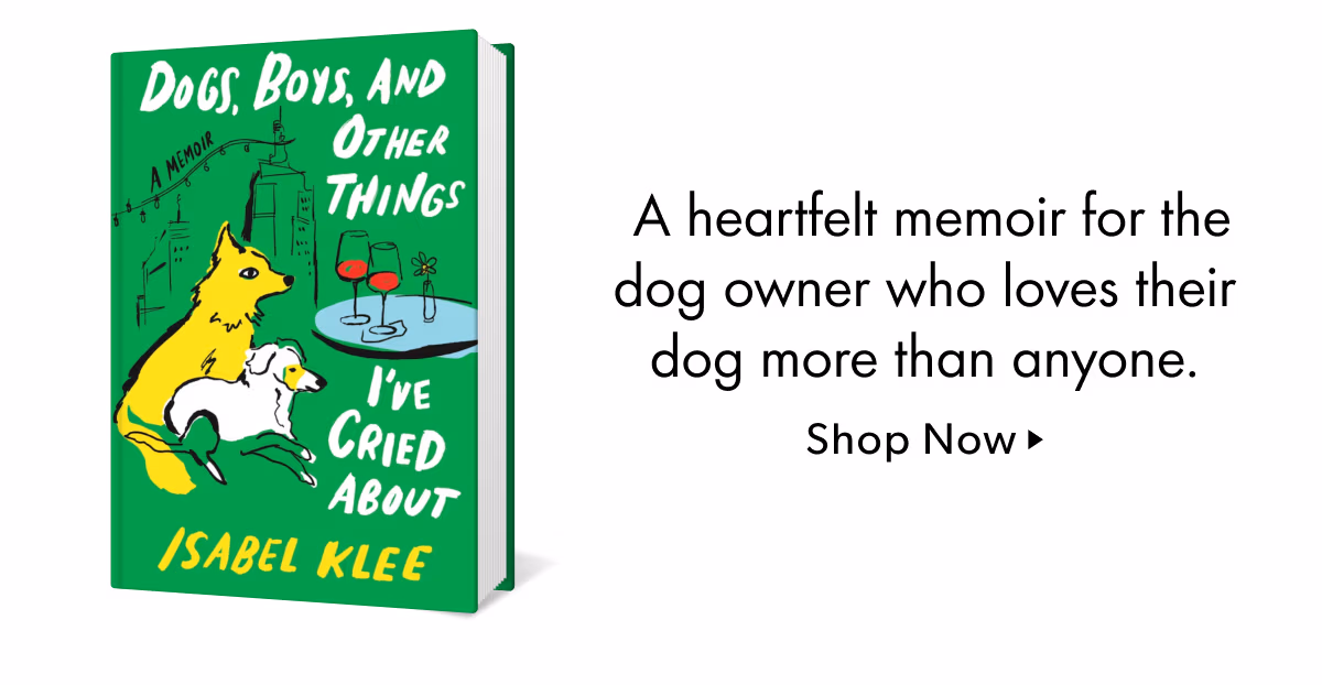 A heartfelt memoir for the dog owner who loves their dog more than anyone.