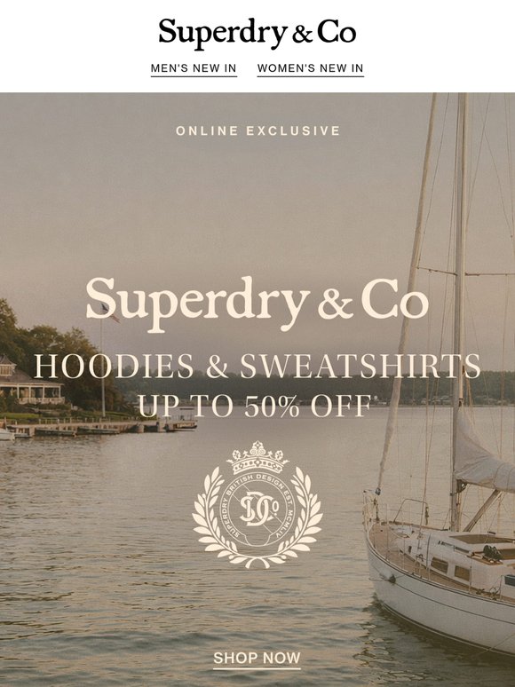 Bank Holiday Offers: Hoodies & Sweatshirts
