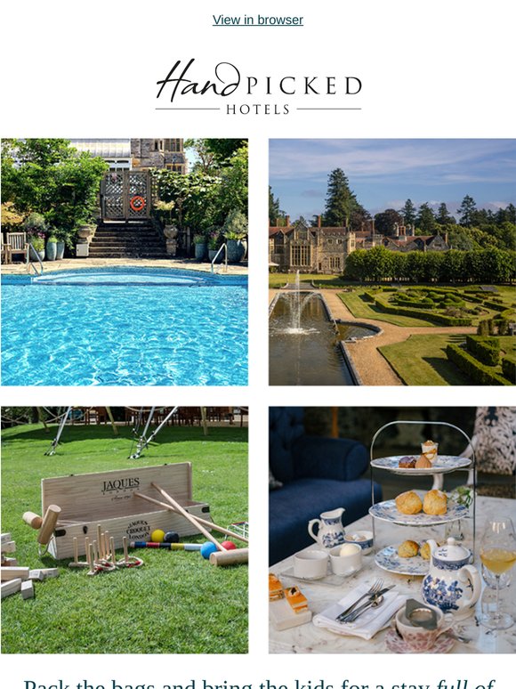 Limited rooms are still available for your half term escape