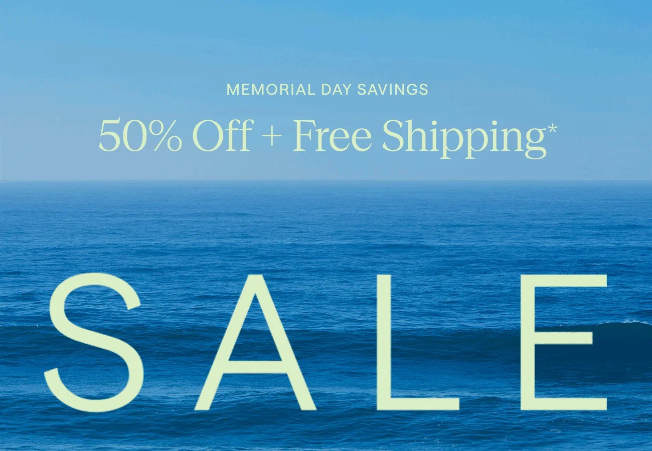 Memorial Day Savings | 50% Off + Free shipping | SALE | terms apply