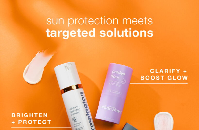 SPF that does more — clarify and boost glow, or brighten and protect skin.