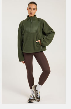 Asha Quarter Zip