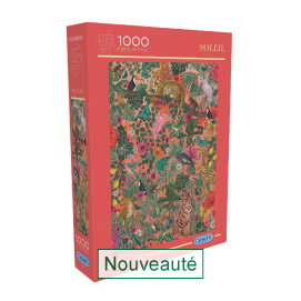 Le puzzle animaux de la jungle 1000 pièces