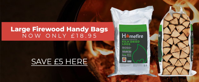 Get £5 off Large Firewood Handy Bags