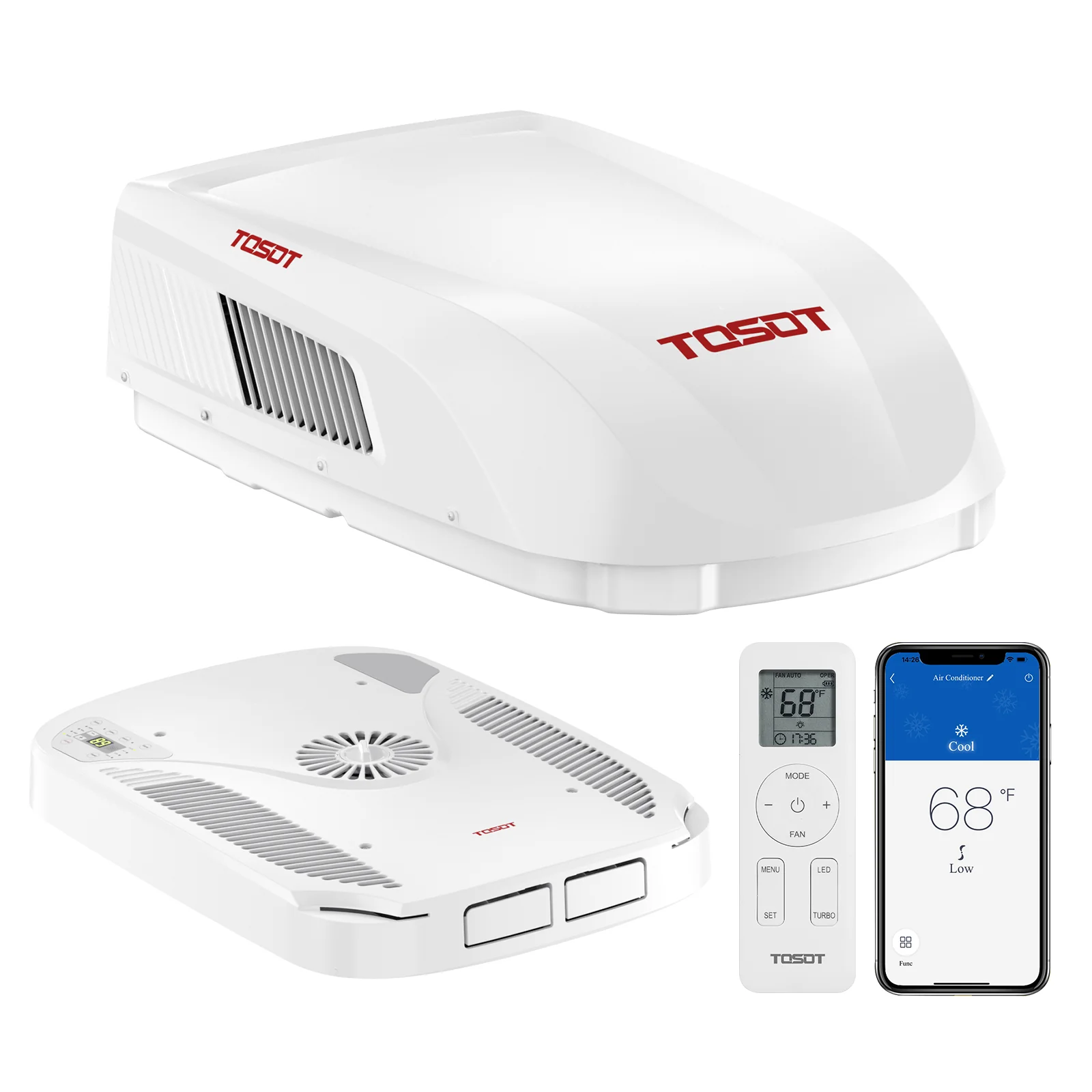 Image of 16,000 BTU RV Air Conditioner with Heat Pump