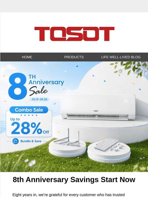 Up to 28% Off Anniversary Combo Deals Starts Today 🥳