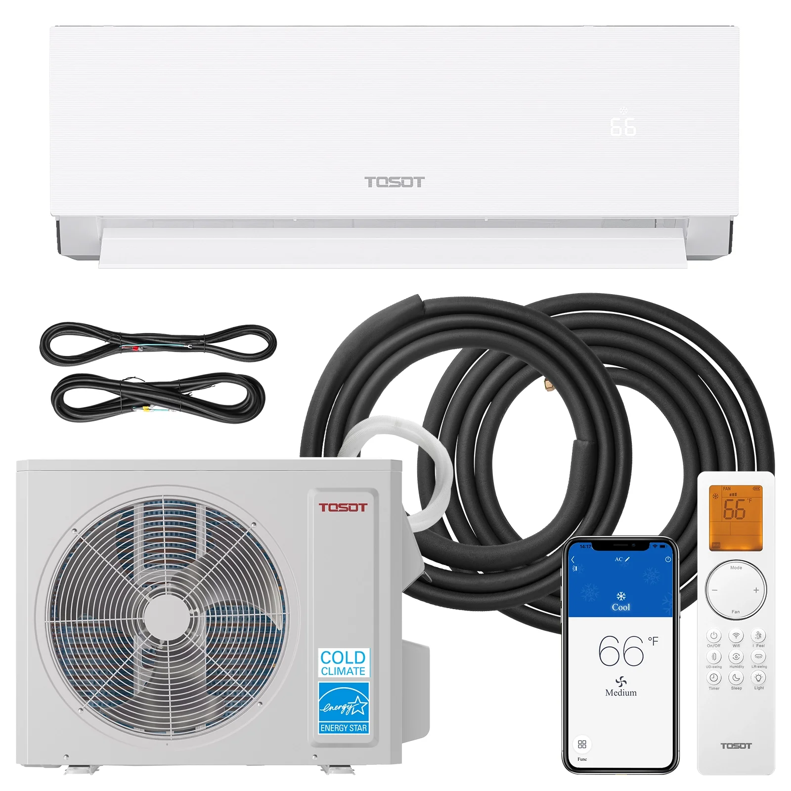 Image of Aoraki 12,000 BTU Heat Pump Mini Split AC w/ERV System