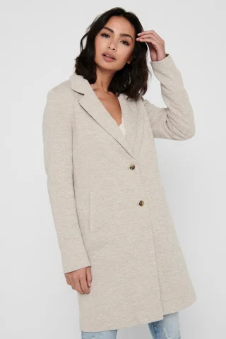 ONLCARRIE MEL COAT OTW NOOS 15173066 ETHEREA/MELANGE