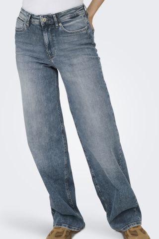 ONLMADISON BLUSH HW WIDE DNM REA570 15353692 Special Blue Grey Denim