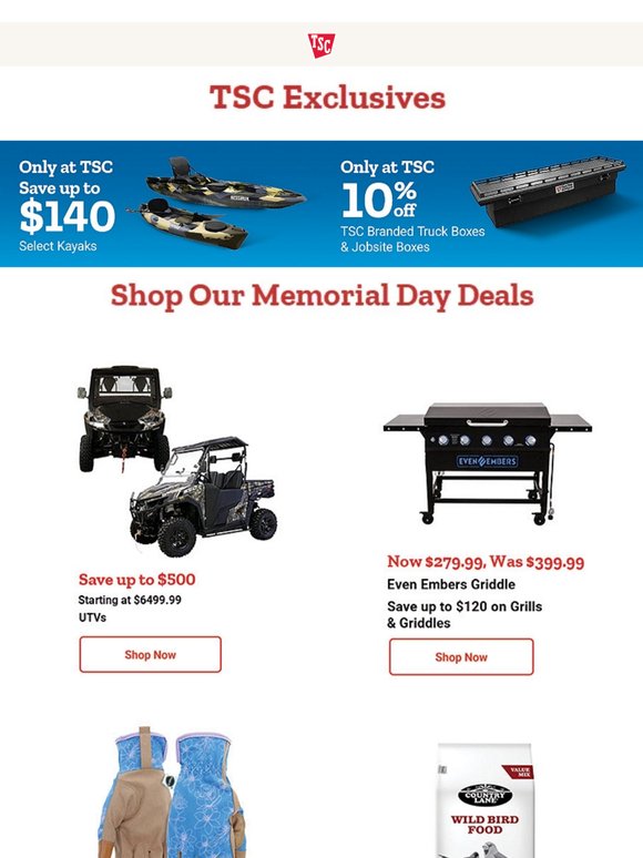 Memorial Day Deals Are Heating Up 🔥