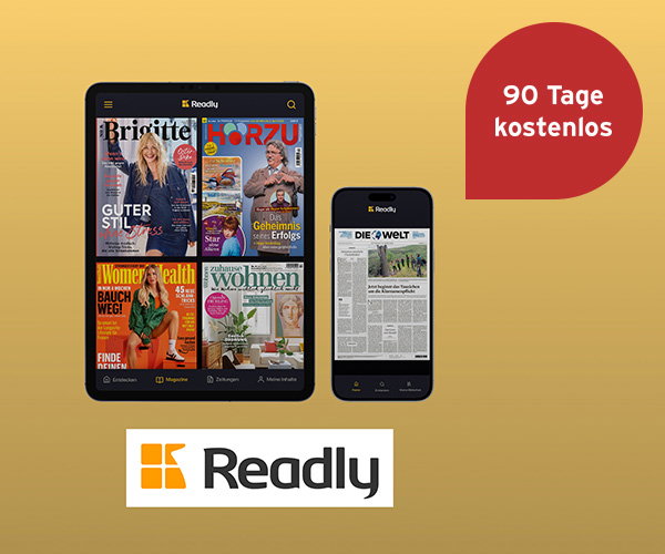 Jetzt Readly-Flatrate sichern!²