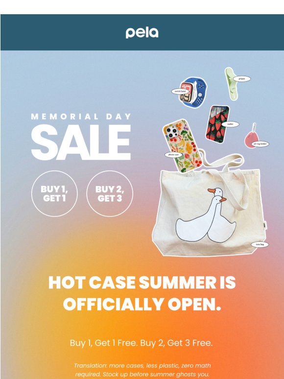 Hot case summer is officially open ☀️