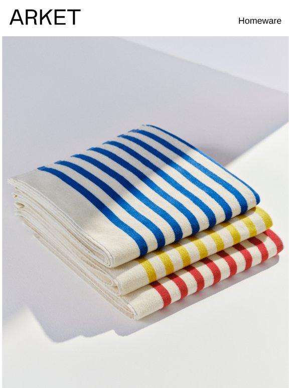 Summer towelling