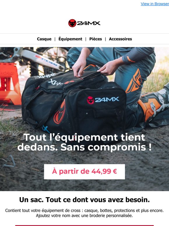 Conçu pour les motards. Prêt pour tout votre équipement.