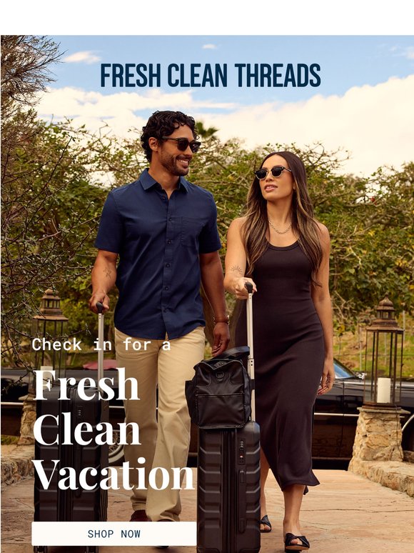 New Arrivals for Your Departure