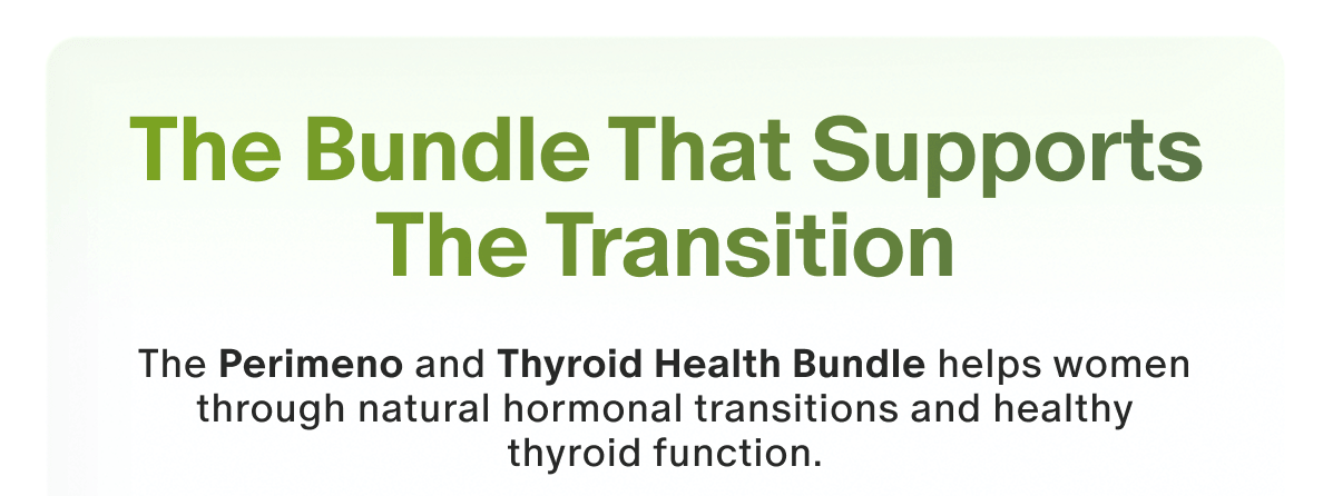 the bundle that supports the transition