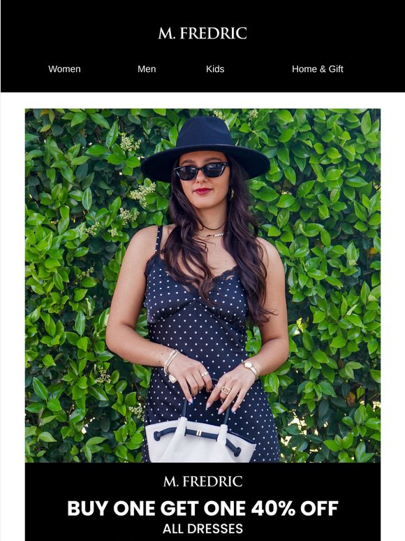 BOGO 40% Off Dresses Starts Today 👗