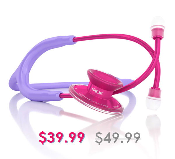 Stethoscope MDF Instruments Acoustica Pinkalloy and Cher