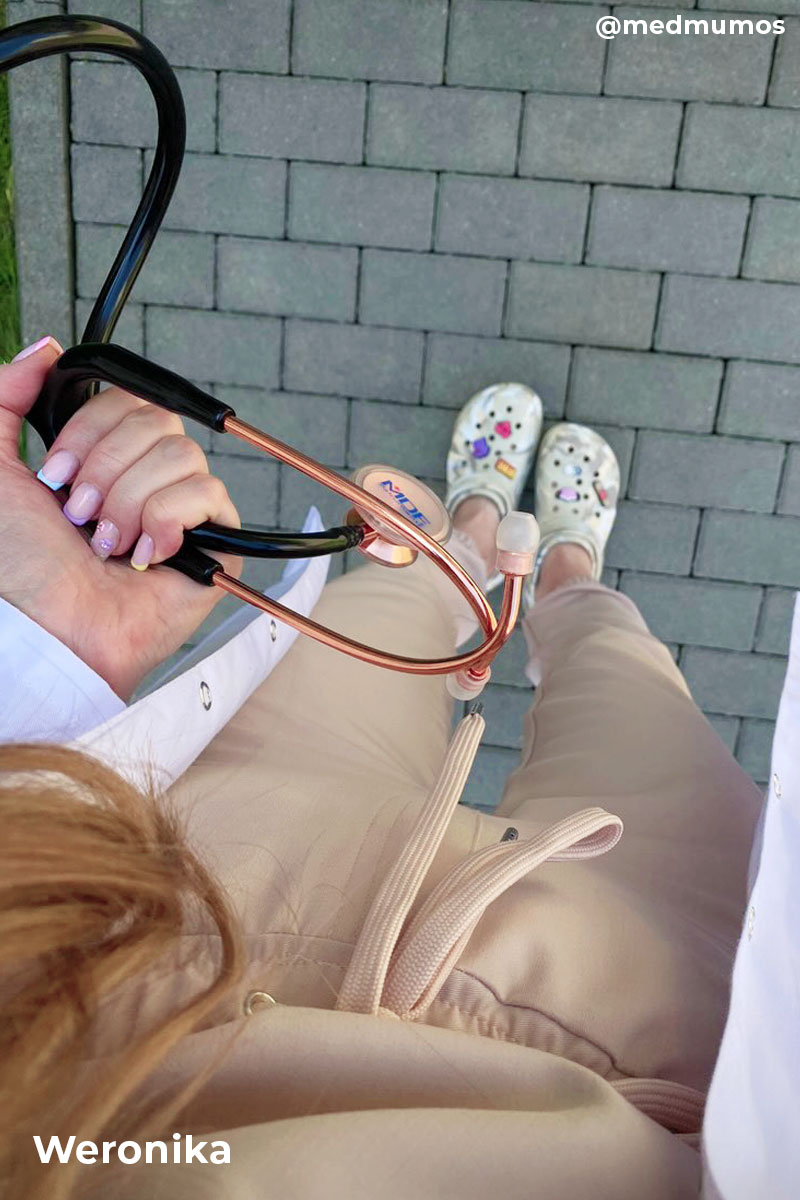 Stethoscope MDF Instruments MD One Rose Gold and Black