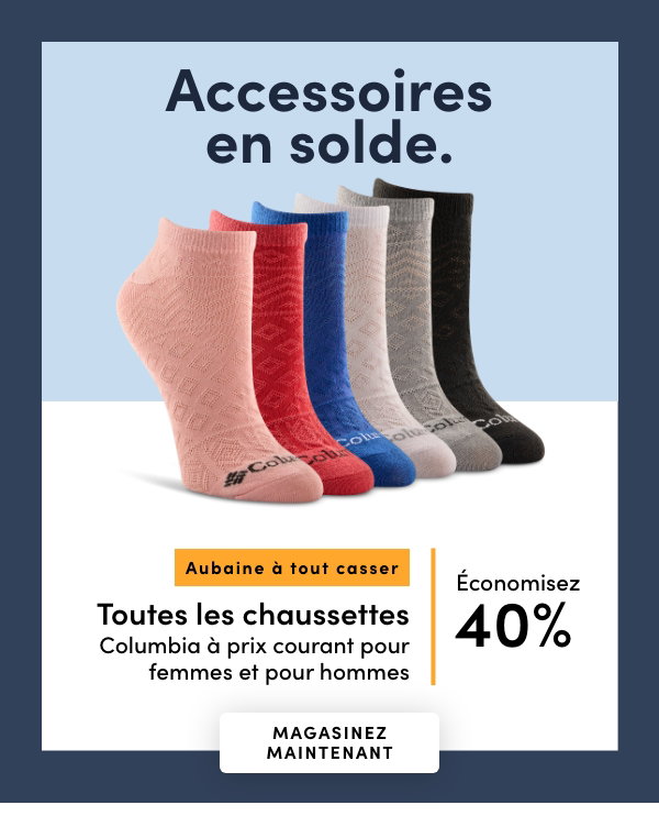 Aubaine à Tout Casser Toutes les chaussettes Columbia à prix courant pour femmes et pour hommes économisez 40%