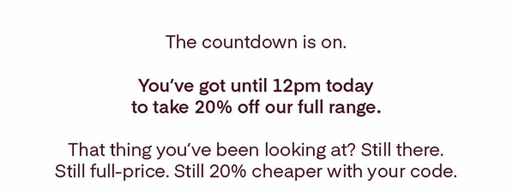 20% Off