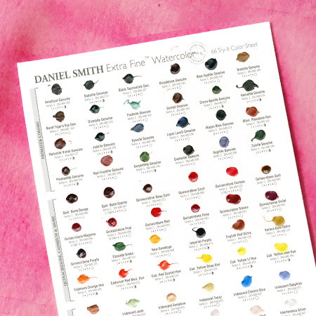 Spend £40 on Daniel Smith Paint and get a FREE Dot Card worth £9.95