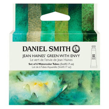 Daniel Smith Jean Haines' Watercolour 5ml Green with Envy Set of 6