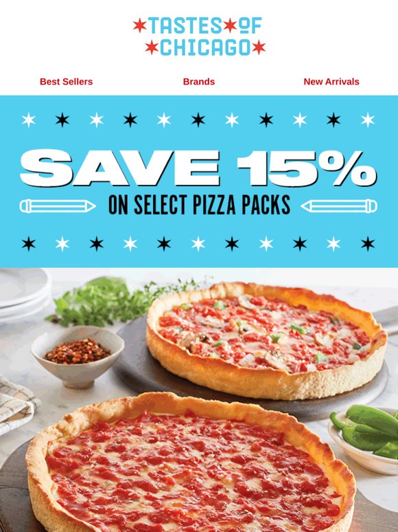 Grab 4+ Pizzas 🍕🍕🍕🍕 15% Off