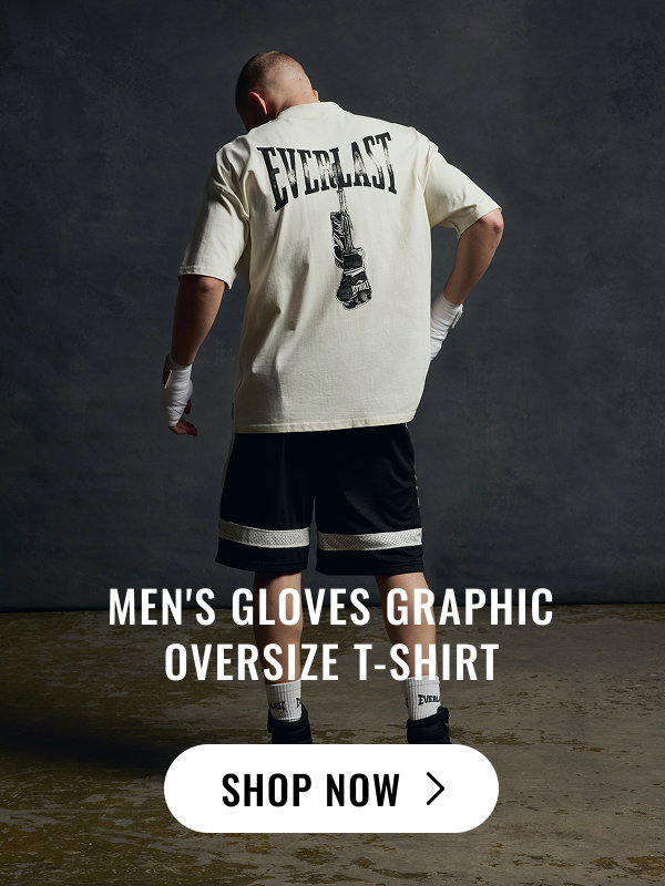 Men's Gloves Graphic Oversize T-Shirt | Shop Now