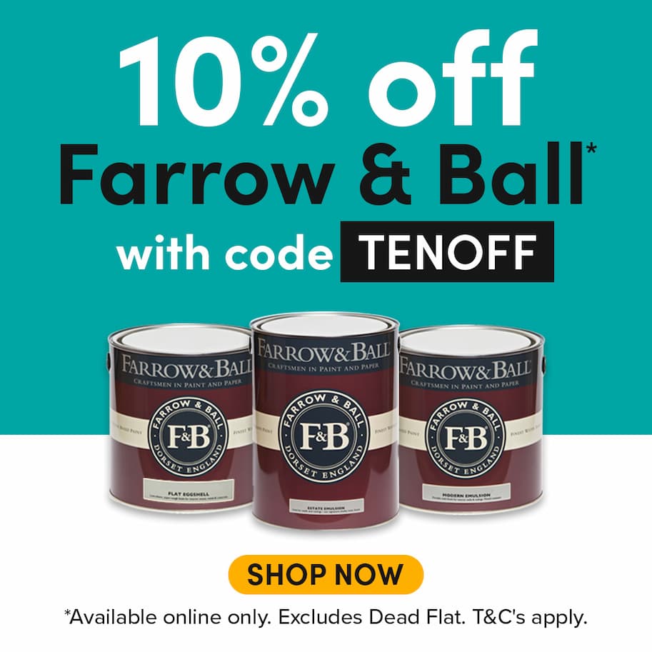 10% Off Farrow and Ball!