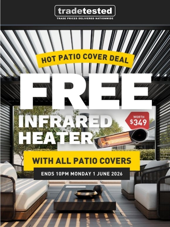 Snag a deal on louvres 🔥