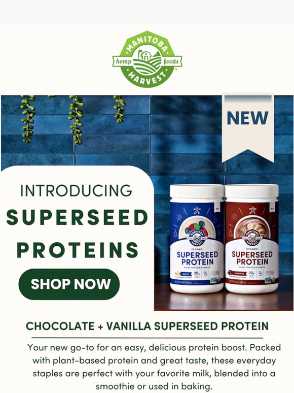 NEW: Superseed Protein has arrived 🌱