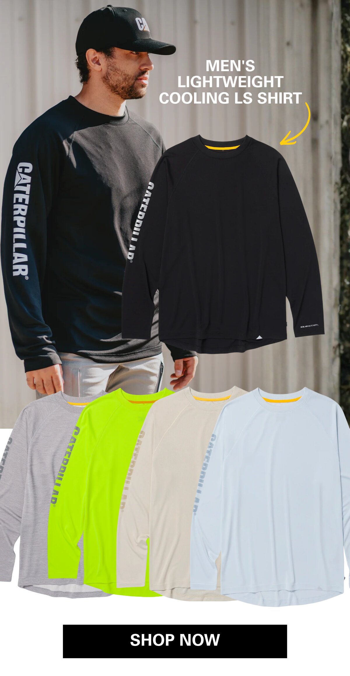 MEN'S LIGHTWEIGHT COOLING LONG SLEEVE SHIRT