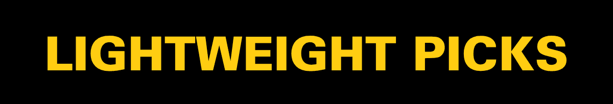 Light Weight Picks
