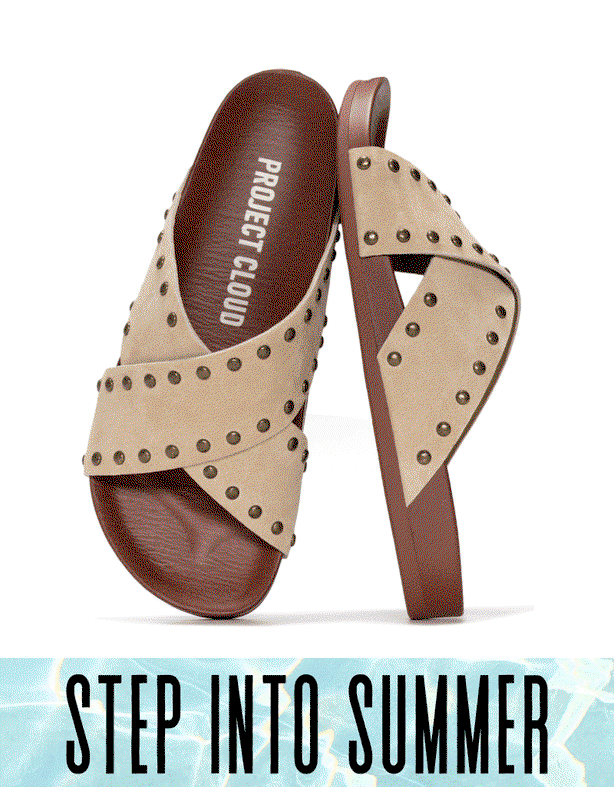 Step into summer with a pair of sandals from Glik's!