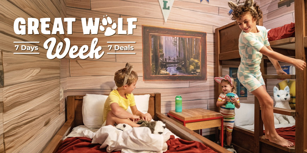 Great Wolf Week: 7 Days, 7 Deals