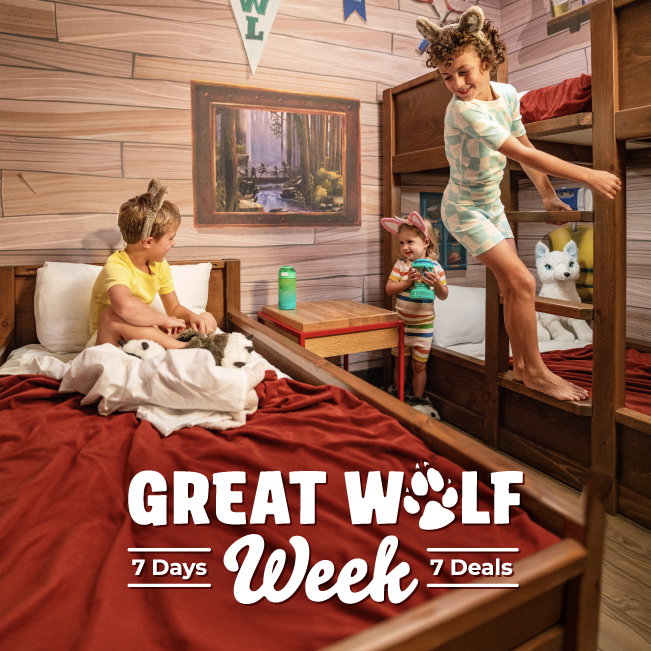 Great Wolf Week: 7 Days, 7 Deals