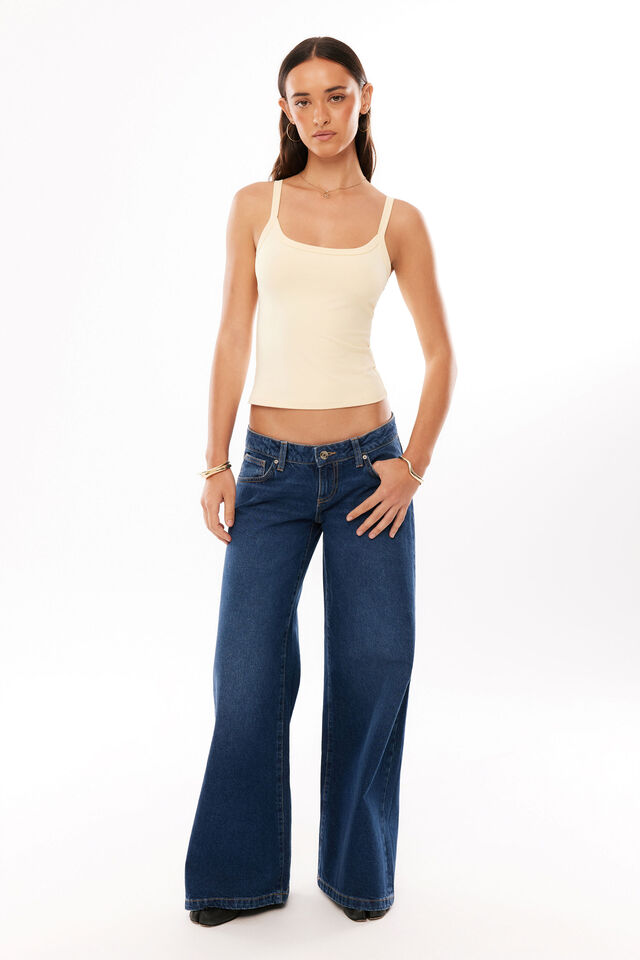 Ultra Low Rise Baggy Jean $45