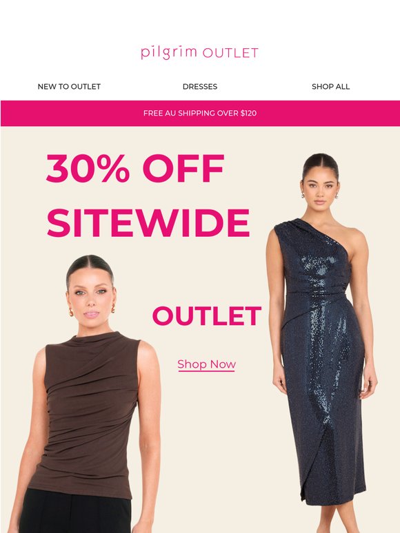 Sale on now. First in best dressed. 🎉