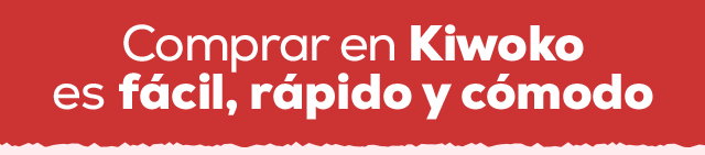 Comprar en Kiwoko es fácil, rápido y cómodo.