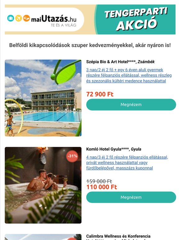 Napsütésre hangolva, határon innen és túl! ☀️ Csapj le a Tengerparti Akcióra!🏖️