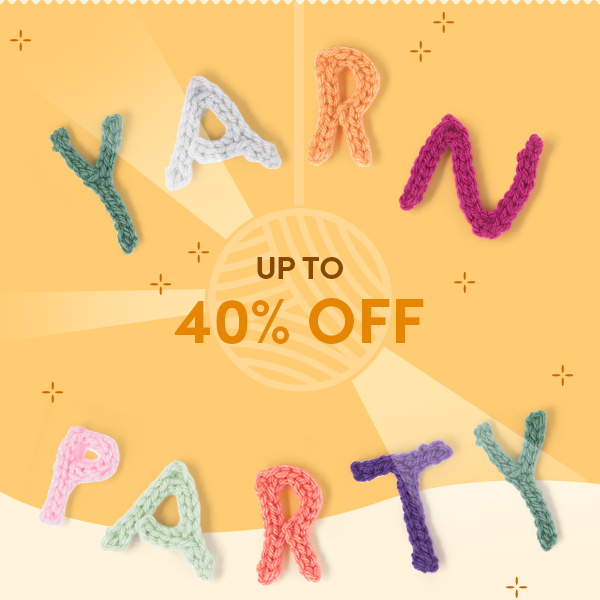 Up to 40% off Yarn Party