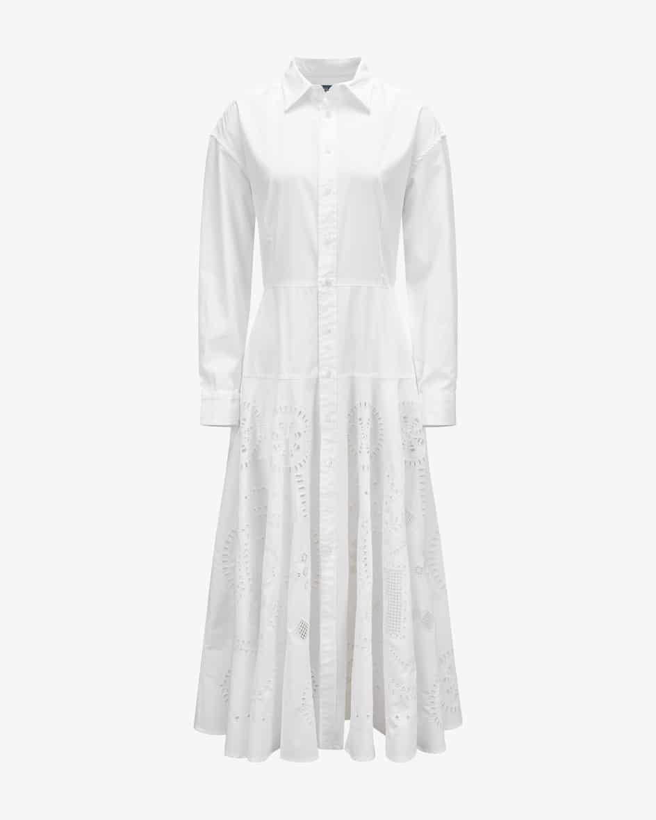 Hemdblusenkleid aus Baumwolle