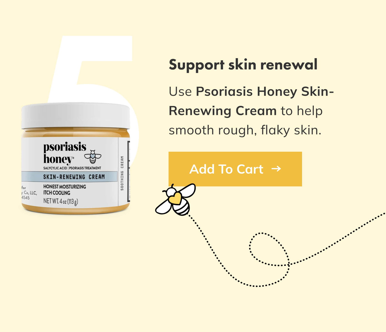 Support skin renewal