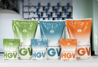 Image of the HGV Nutrients lineup